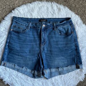 Judy‎ Blue Jean Shorts Blue Womens Size 3XL